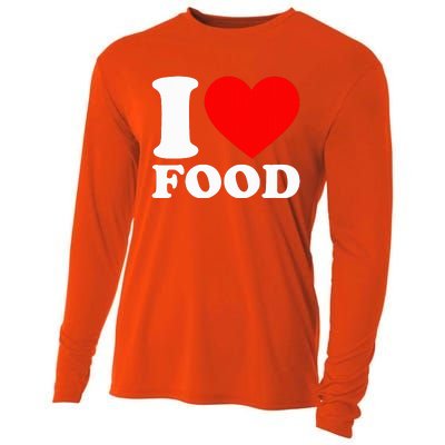 I Love Food Cooling Performance Long Sleeve Crew