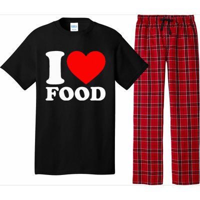 I Love Food Pajama Set