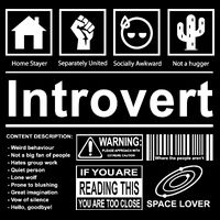 Introvert Label Funny Gift T-Shirt