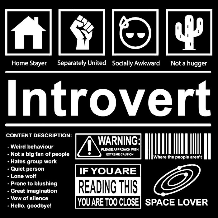 Introvert Label Funny Gift 16 in Basic Backpack