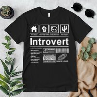 Introvert Label Funny Gift Premium T-Shirt
