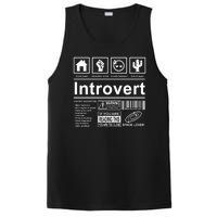 Introvert Label Funny Gift PosiCharge Competitor Tank