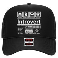 Introvert Label Funny Gift Hat
