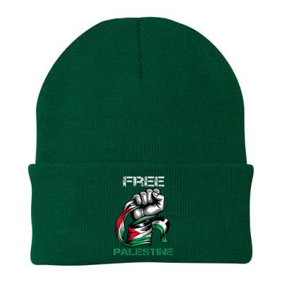 I Love Free Palestine Flag Save Gaza Strip Palestinian Knit Cap Winter Beanie