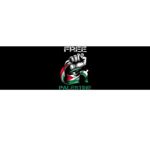 I Love Free Palestine Flag Save Gaza Strip Palestinian Bumper Sticker