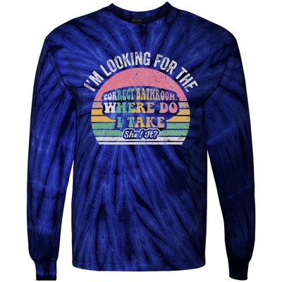 I’M Looking For The Correct Bathroom Tie-Dye Long Sleeve Shirt