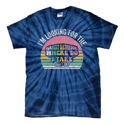 I’M Looking For The Correct Bathroom Tie-Dye T-Shirt