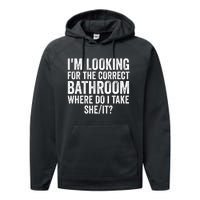 I’M Looking For The Correct Bathroom Where Do I Take She It Performance Fleece Hoodie