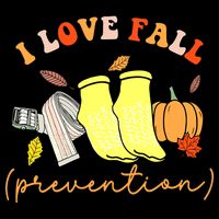 I Love Fall Prevention Halloween Sweatshirt