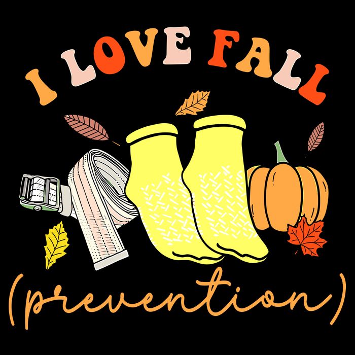 I Love Fall Prevention Halloween Sweatshirt