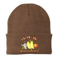 I Love Fall Prevention Halloween Knit Cap Winter Beanie