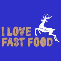 I Love Fast Food Hunting Deer Hunting Gift Sweatshirt