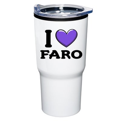 I Love Faro Portugal Proud Portugal Citizen Vacation Gift Tumbler