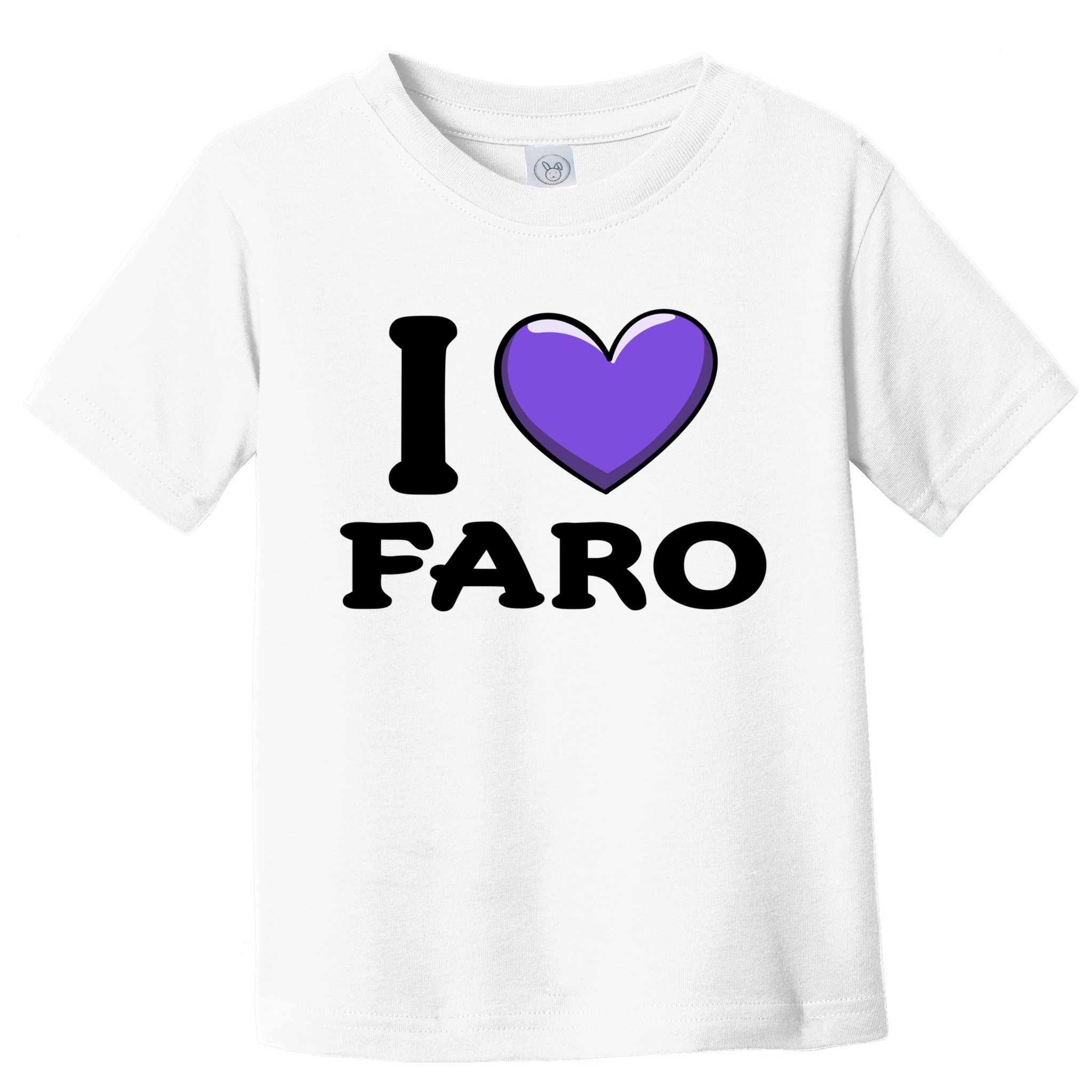 I Love Faro Portugal Proud Portugal Citizen Vacation Gift Toddler T-Shirt