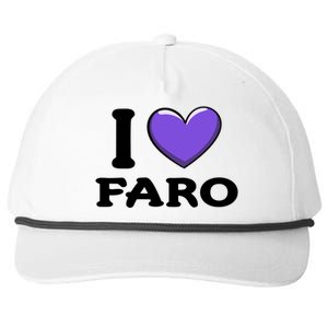 I Love Faro Portugal Proud Portugal Citizen Vacation Gift Snapback Five-Panel Rope Hat