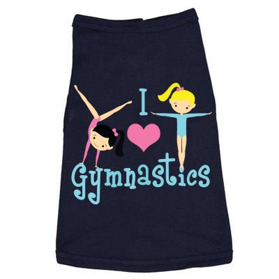 I Love Gymnastics Doggie Tank