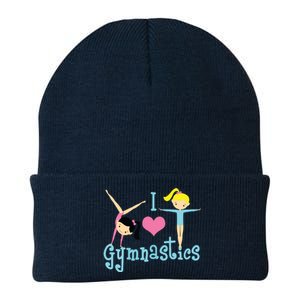 I Love Gymnastics Knit Cap Winter Beanie