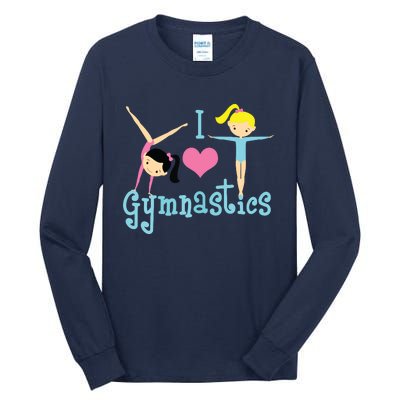 I Love Gymnastics Tall Long Sleeve T-Shirt