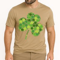 Irish Lucky Green Shamrock Clover Women St Patricks Day (2) Cooling Performance Crew T-Shirt