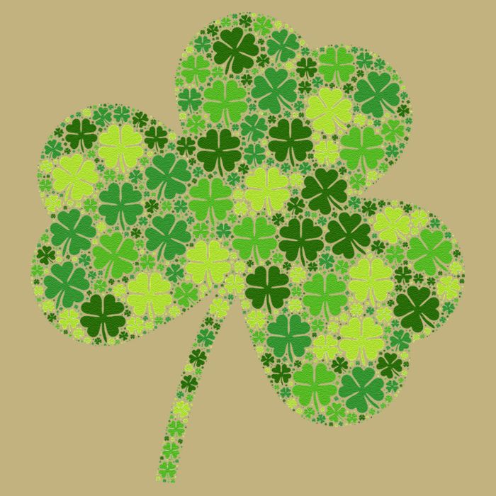 Irish Lucky Green Shamrock Clover Women St Patricks Day (2) Cooling Performance Crew T-Shirt