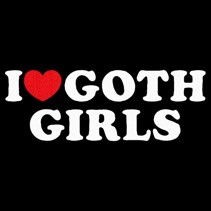 I Love Goth Girl Cooling Performance Crew T-Shirt