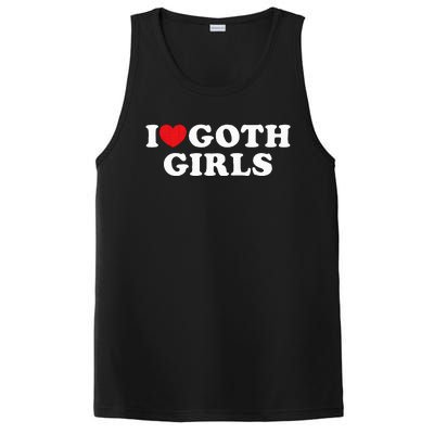 I Love Goth Girl PosiCharge Competitor Tank