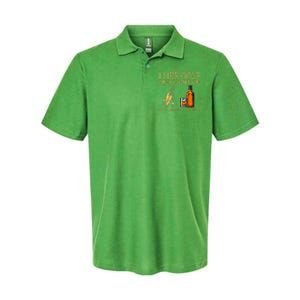 I Like Golf And Bourbon And Maybe 3 People Softstyle Adult Sport Polo