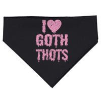 I Love Goth Thots USA-Made Doggie Bandana