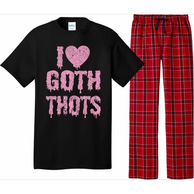 I Love Goth Thots Pajama Set