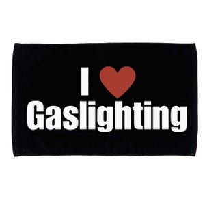 I Love Gaslighting Microfiber Hand Towel