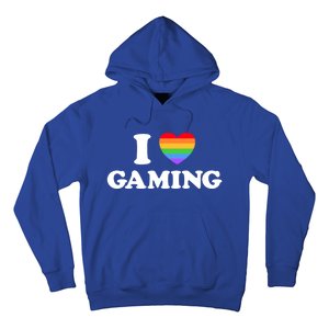 I Love Gaming Funny Video Pc Tabletop Gaymer Rpg Game Pride Gift Hoodie