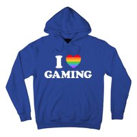 I Love Gaming Funny Video Pc Tabletop Gaymer Rpg Game Pride Gift Hoodie