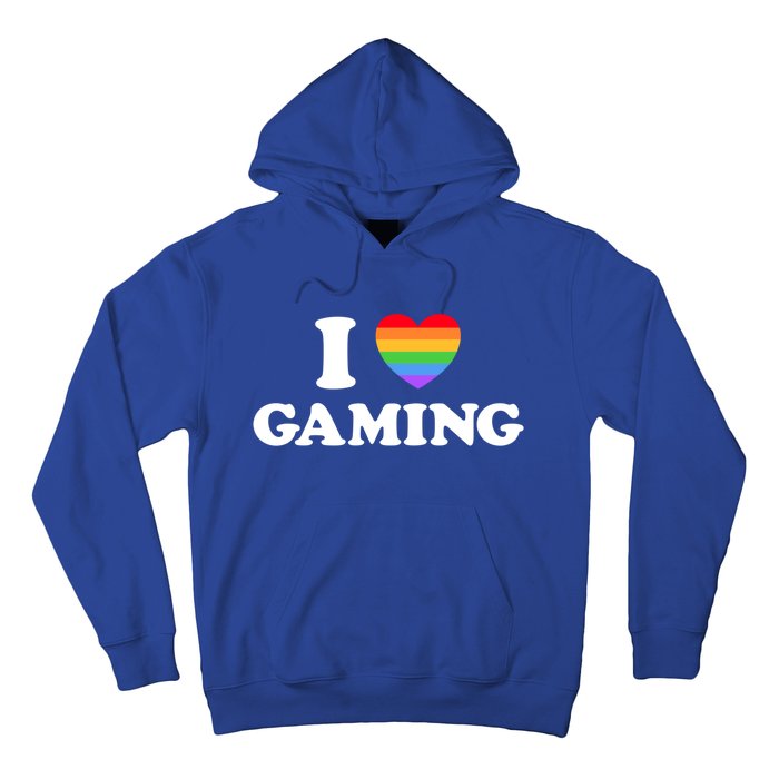 I Love Gaming Funny Video Pc Tabletop Gaymer Rpg Game Pride Gift Hoodie