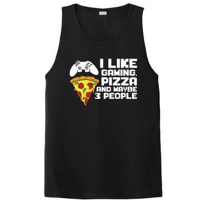 I Like Gaming Pizza And Maybe Like 3 People Gift PosiCharge Competitor Tank