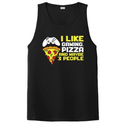 I Like Gaming Pizza And Maybe Like 3 People Gift PosiCharge Competitor Tank