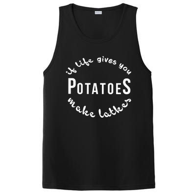 If Life Gives You Patatoes Make Latkes Jewish Hanukkah Jewish PosiCharge Competitor Tank