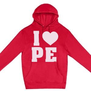 I Love Gopher Premium Pullover Hoodie