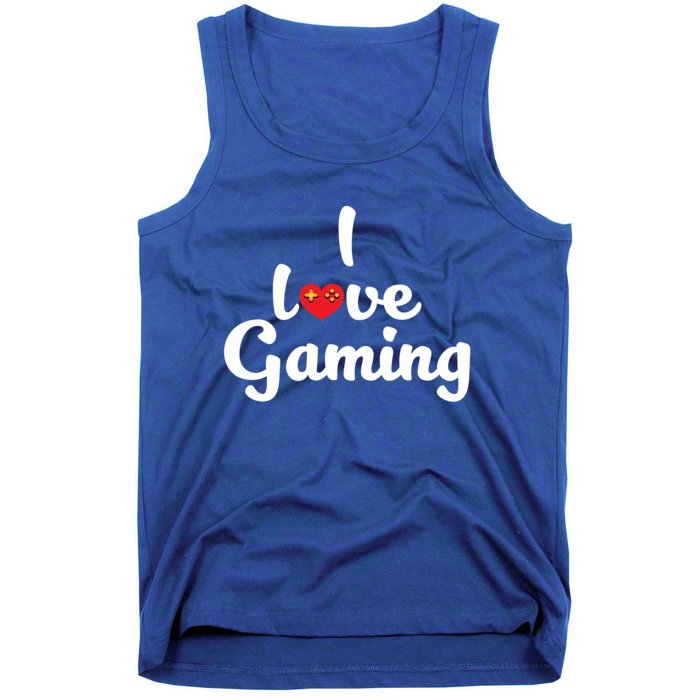 I Love Gaming! Ich Liebe Zocken! Gaming Console Meaningful Gift Tank Top