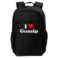 I Love Gossip Daily Commute Backpack