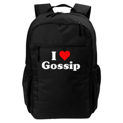 I Love Gossip Daily Commute Backpack