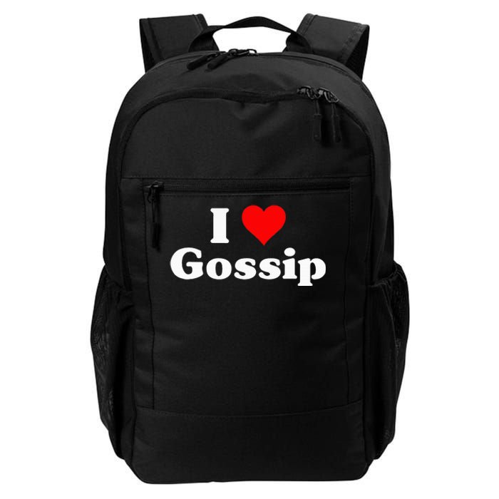 I Love Gossip Daily Commute Backpack