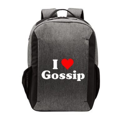 I Love Gossip Vector Backpack