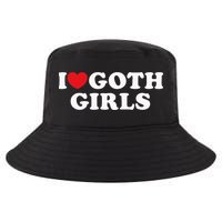 I Love Goth I Heart Goth Cool Comfort Performance Bucket Hat