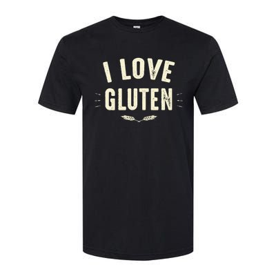 I Love Gluten Softstyle® CVC T-Shirt