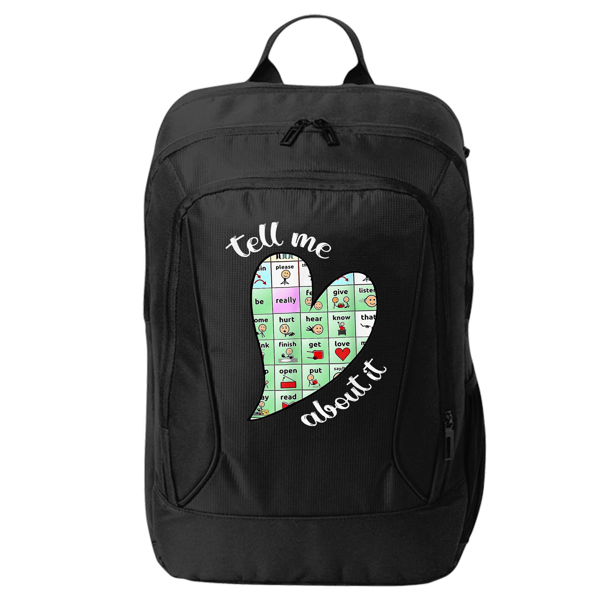 I Love Geography Geographic Teacher Student Geographer City Backpack