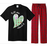 I Love Geography Geographic Teacher Student Geographer Pajama Set