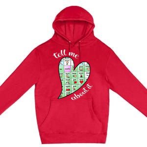 I Love Geography Geographic Teacher Student Geographer Premium Pullover Hoodie