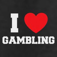 I Love Gambling 7 Panel Mesh Trucker Snapback Hat