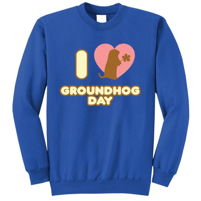 I Love Groundhog Day February 2 Groundhog Day February Gift Sweatshirt