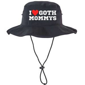 I Love Goth Mommys I Love Goth Girl I Heart Goth Legacy Cool Fit Booney Bucket Hat